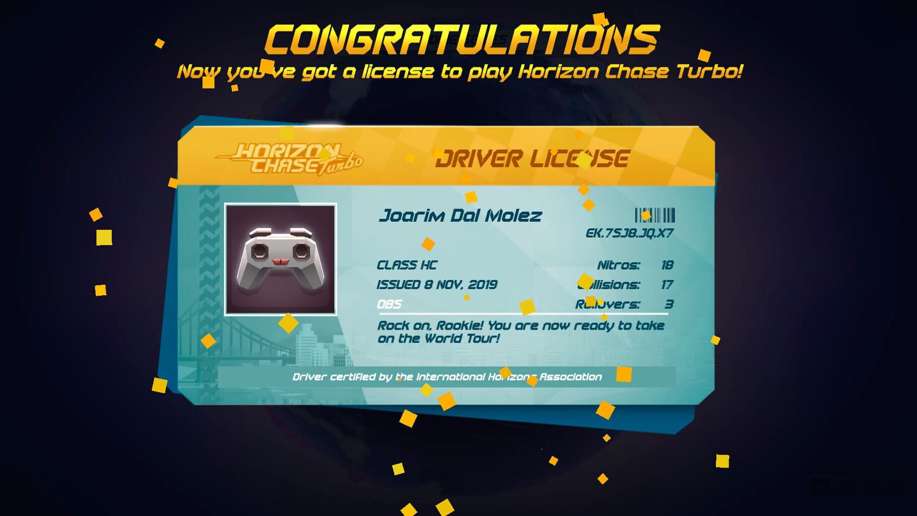 Horizon Chase Turbo: Rookie Series screenshot