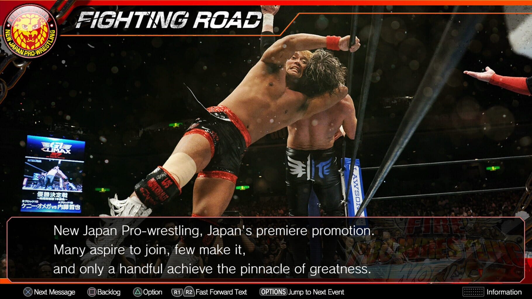 Captura de pantalla - Fire Pro Wrestling World: New Japan Pro-Wrestling Collaboration