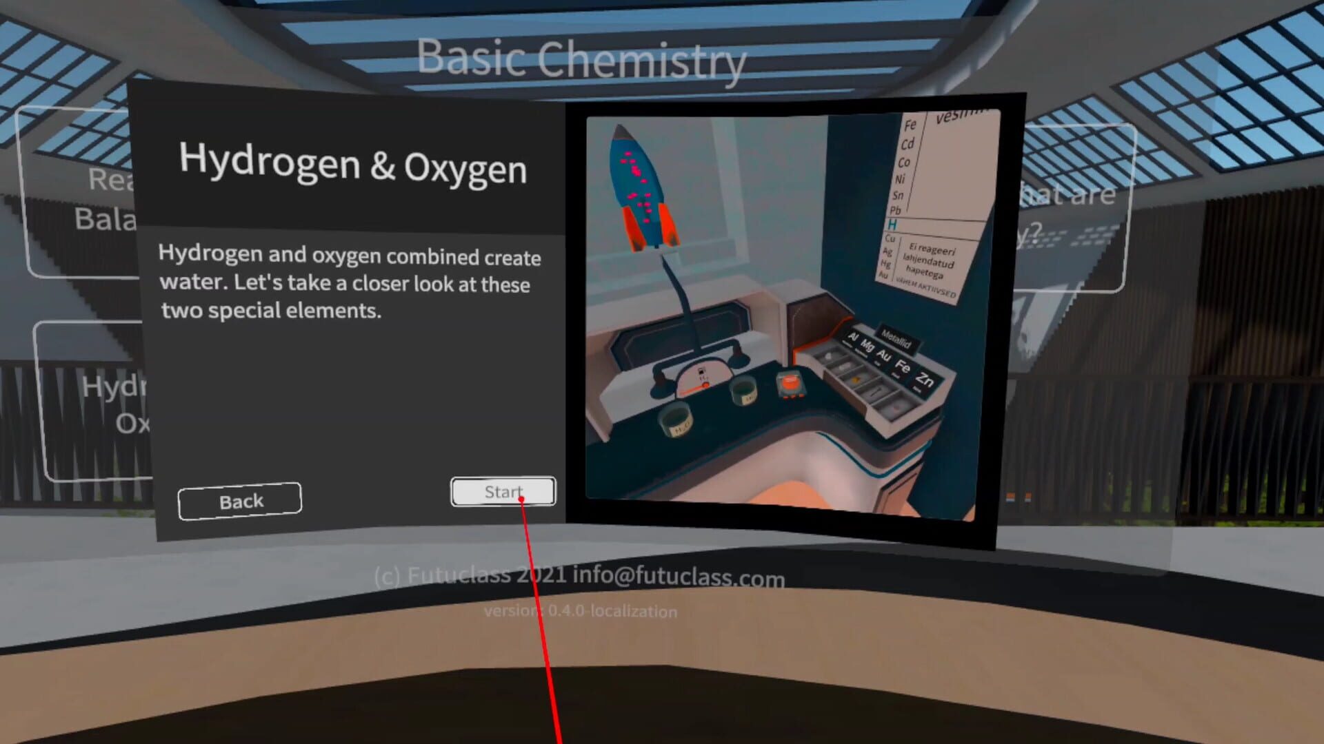 Futuclass: Hydrogen & Oxygen - Screenshot