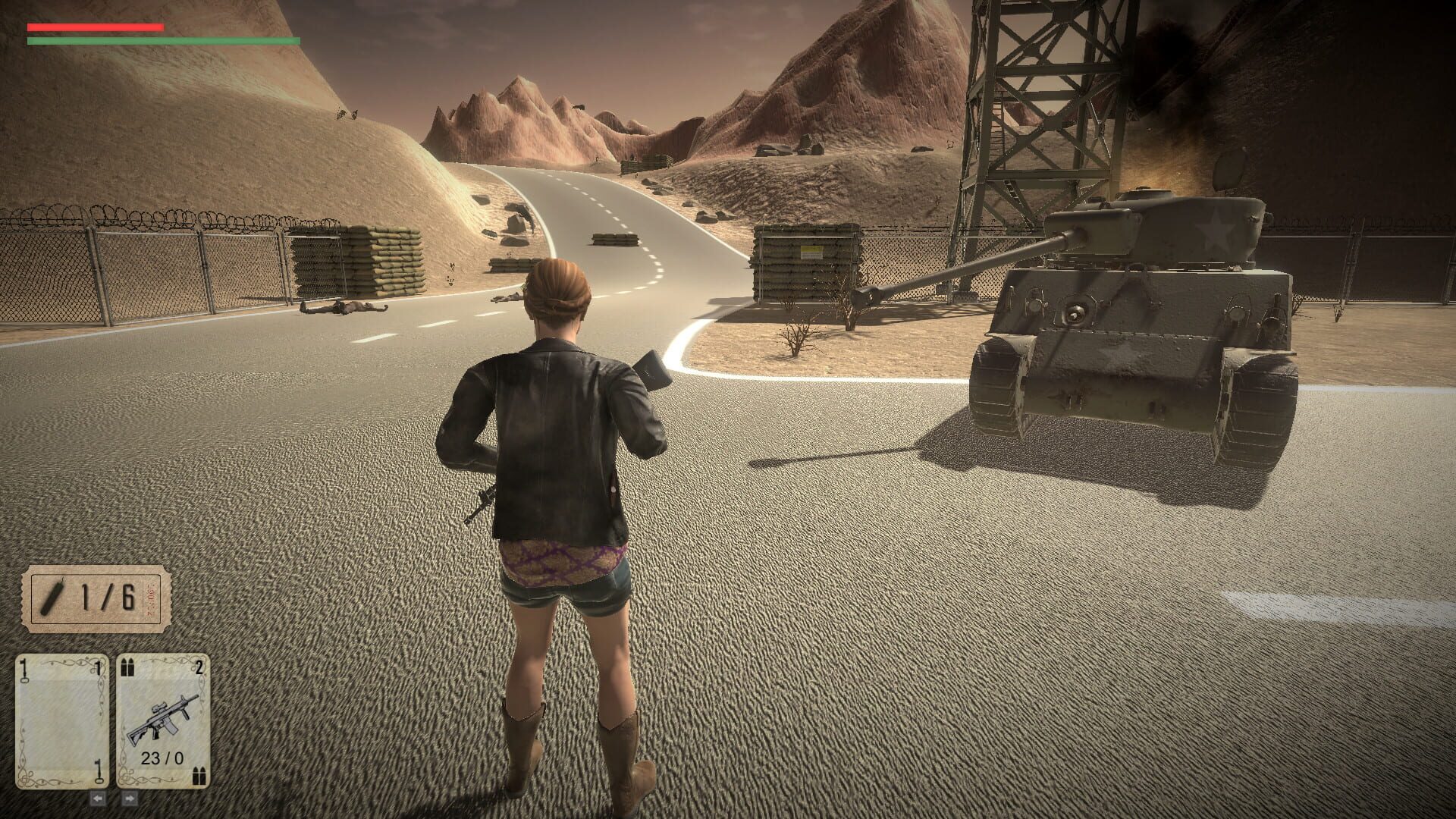 Gunslingers of the Wasteland vs. The Zombies from Mars - Screenshot
