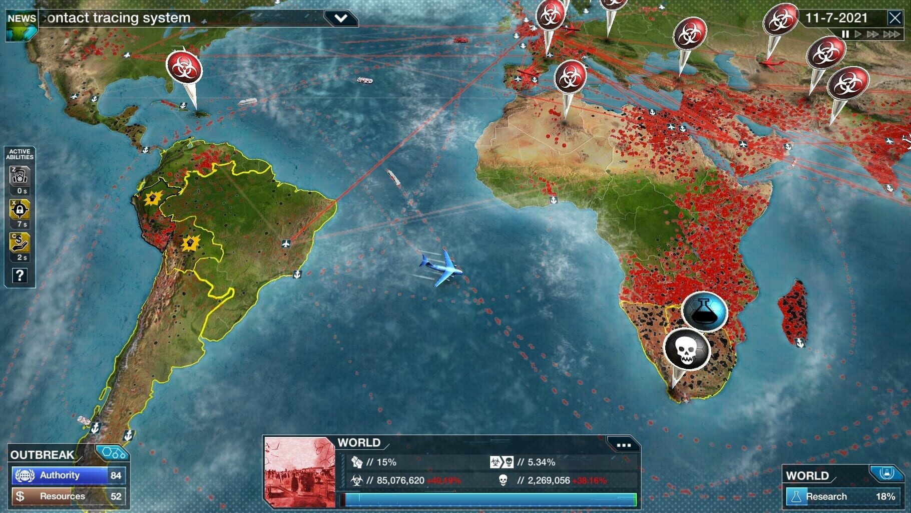 Plague Inc: The Cure screenshot