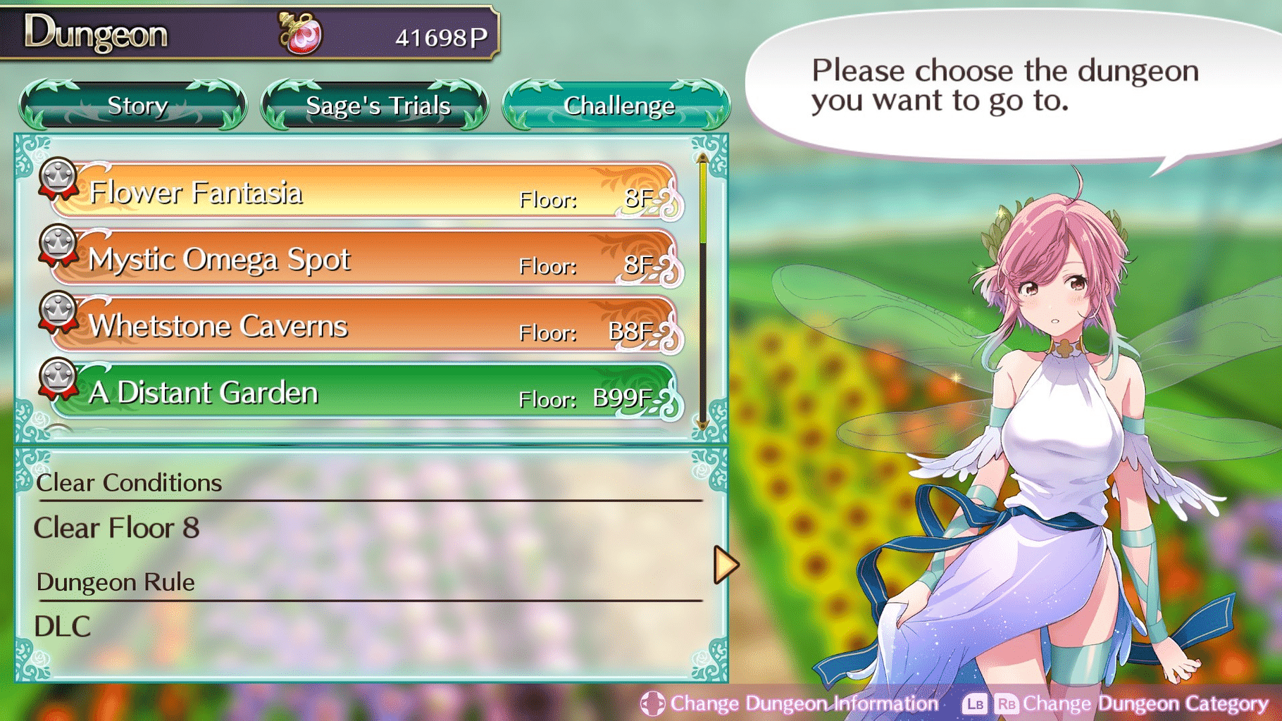 Omega Labyrinth Life: Flower Fantasia screenshot