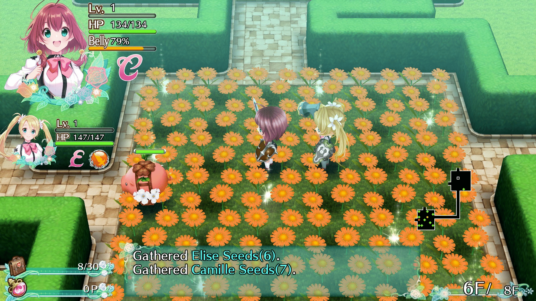 Omega Labyrinth Life: Flower Fantasia screenshot