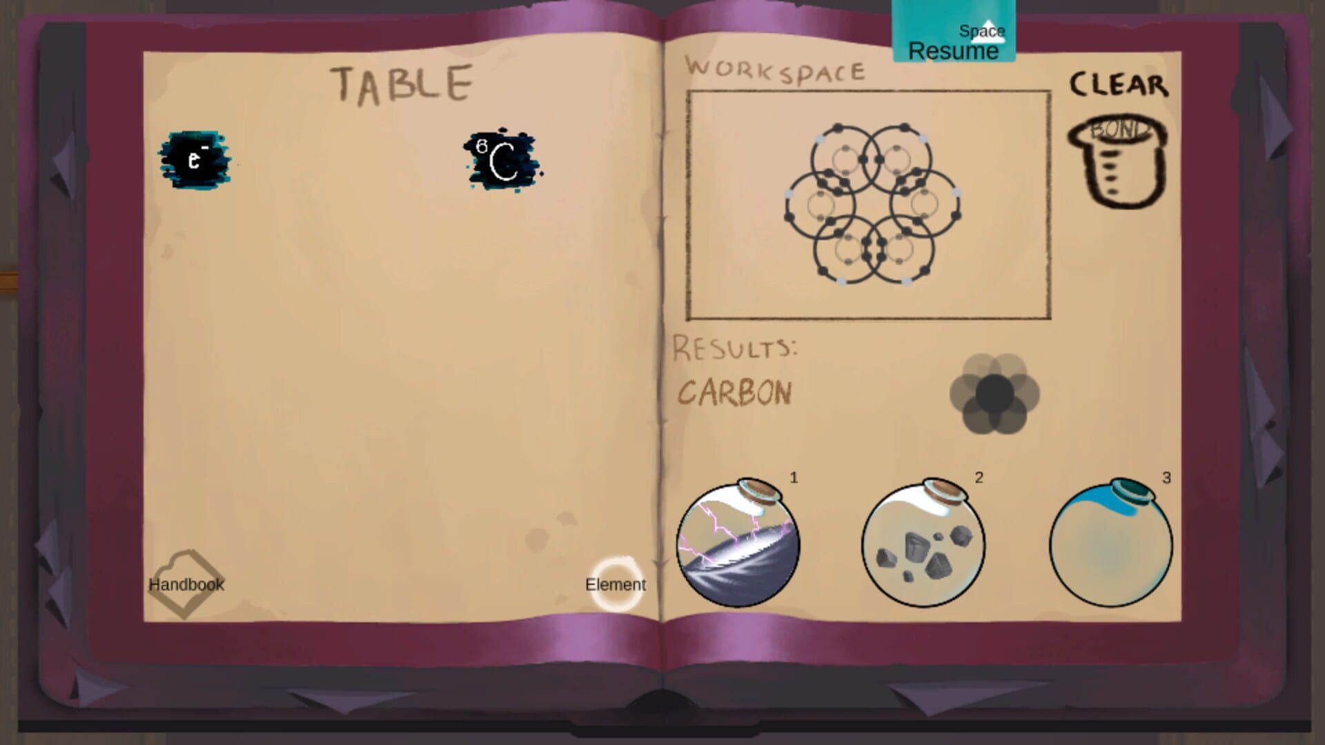 Monstrous Molecules - Screenshot