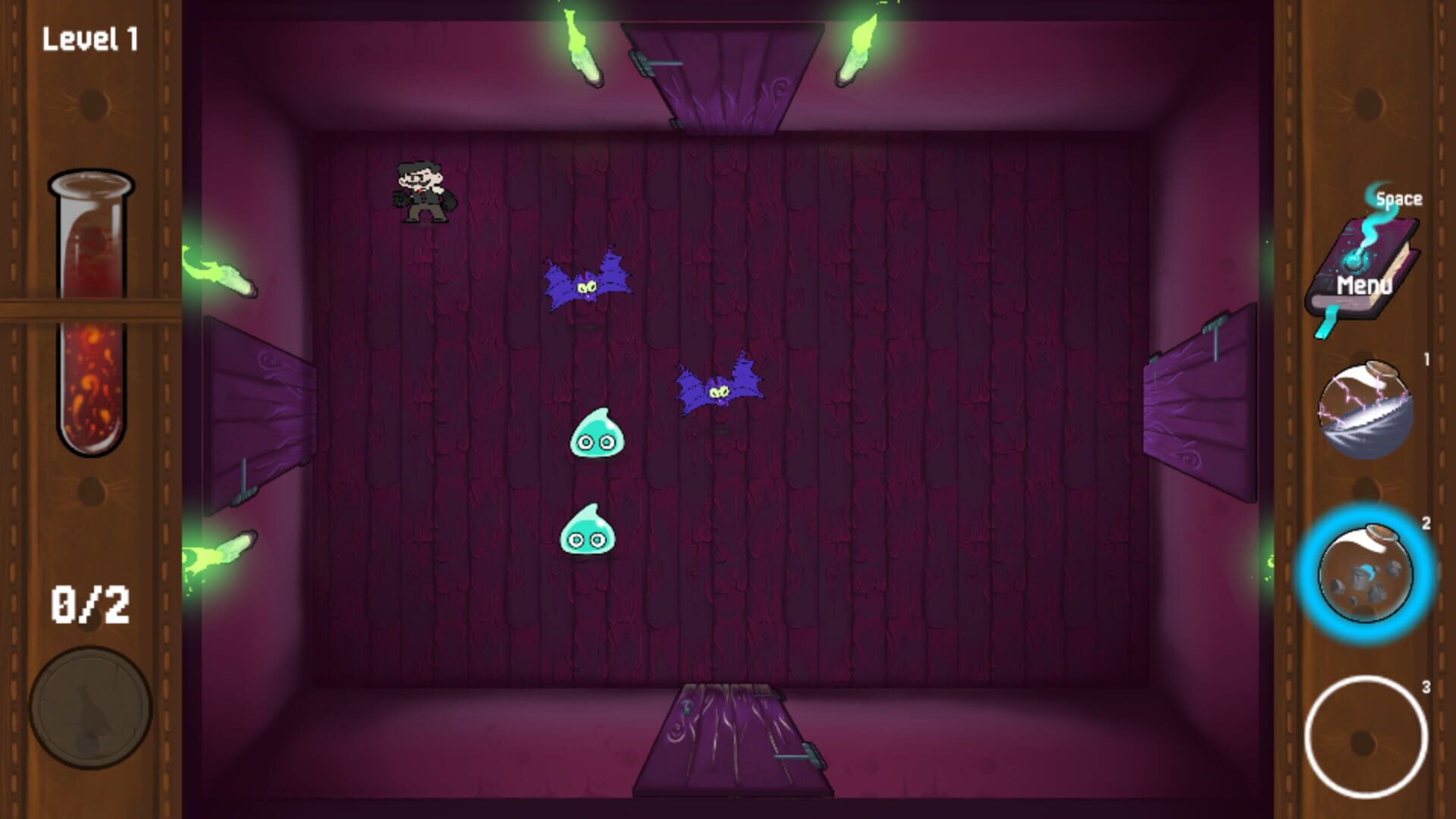 Monstrous Molecules - Screenshot