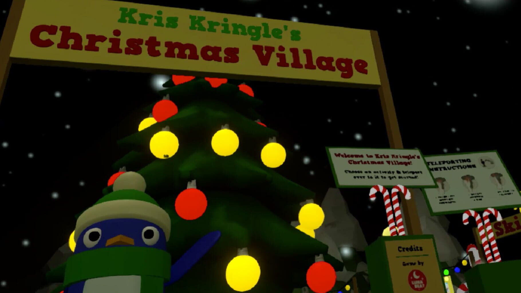 Captura de pantalla - Kris Kringle's Christmas Village VR