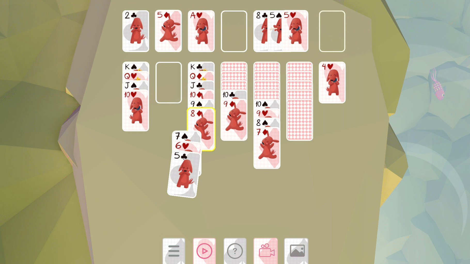 Buddy and Lucky Solitaire screenshot