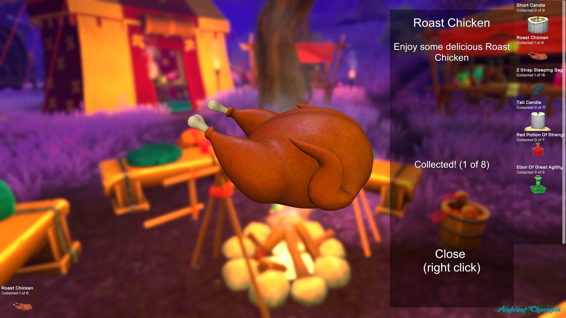 Ambient Channels: Dreamscapes - Fantasy Camp - Screenshot