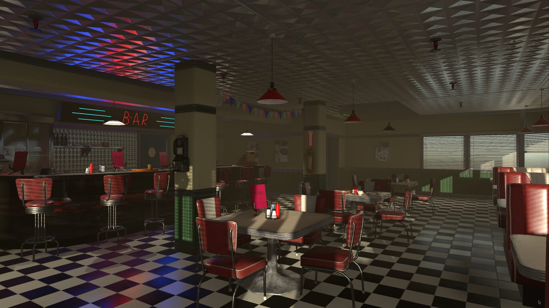 Ambient Channels: American Retro - Cozy Café After Hours - Screenshot