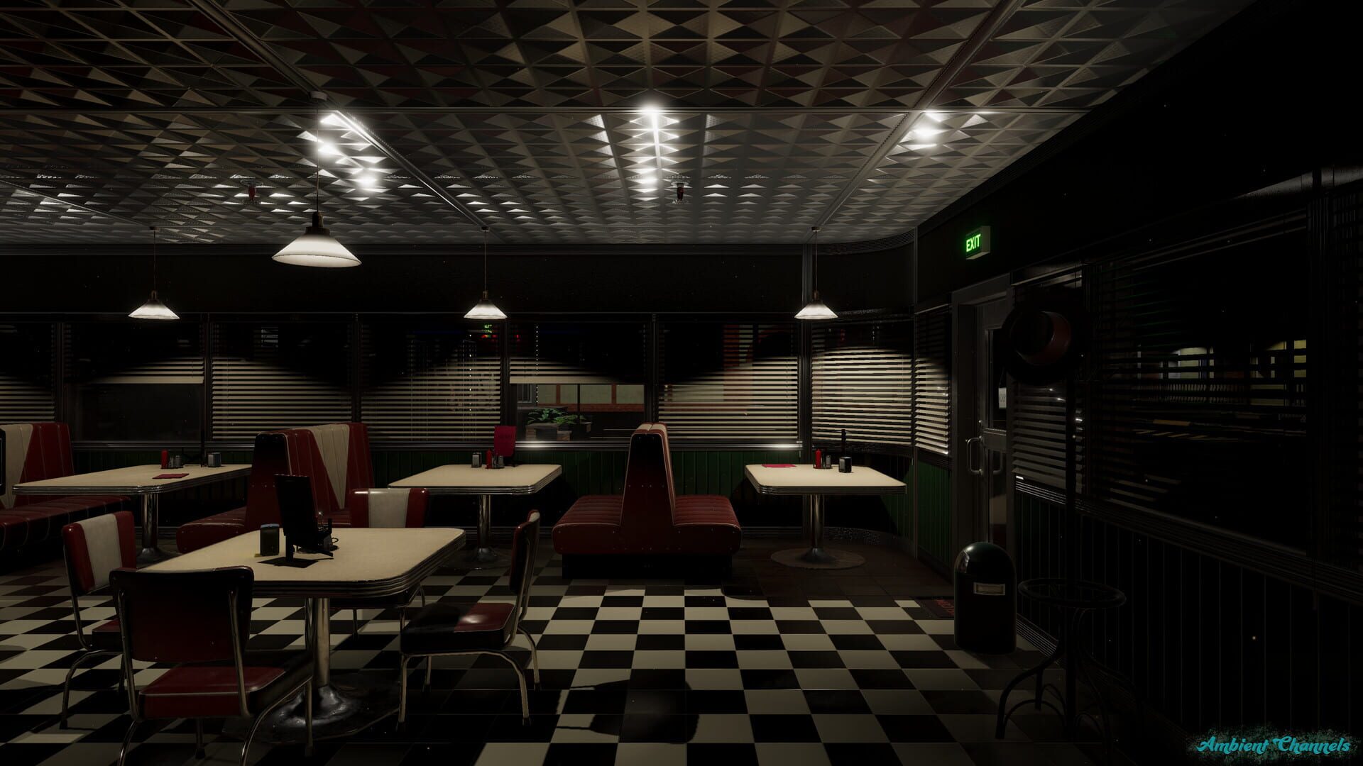 Ambient Channels: American Retro - Cozy Café After Hours - Screenshot