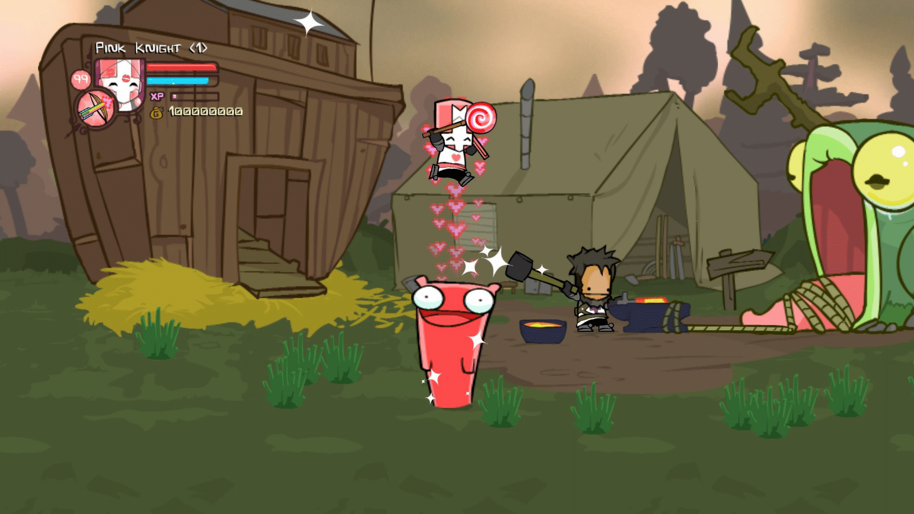 Castle Crashers: Pink Knight Pack screenshot