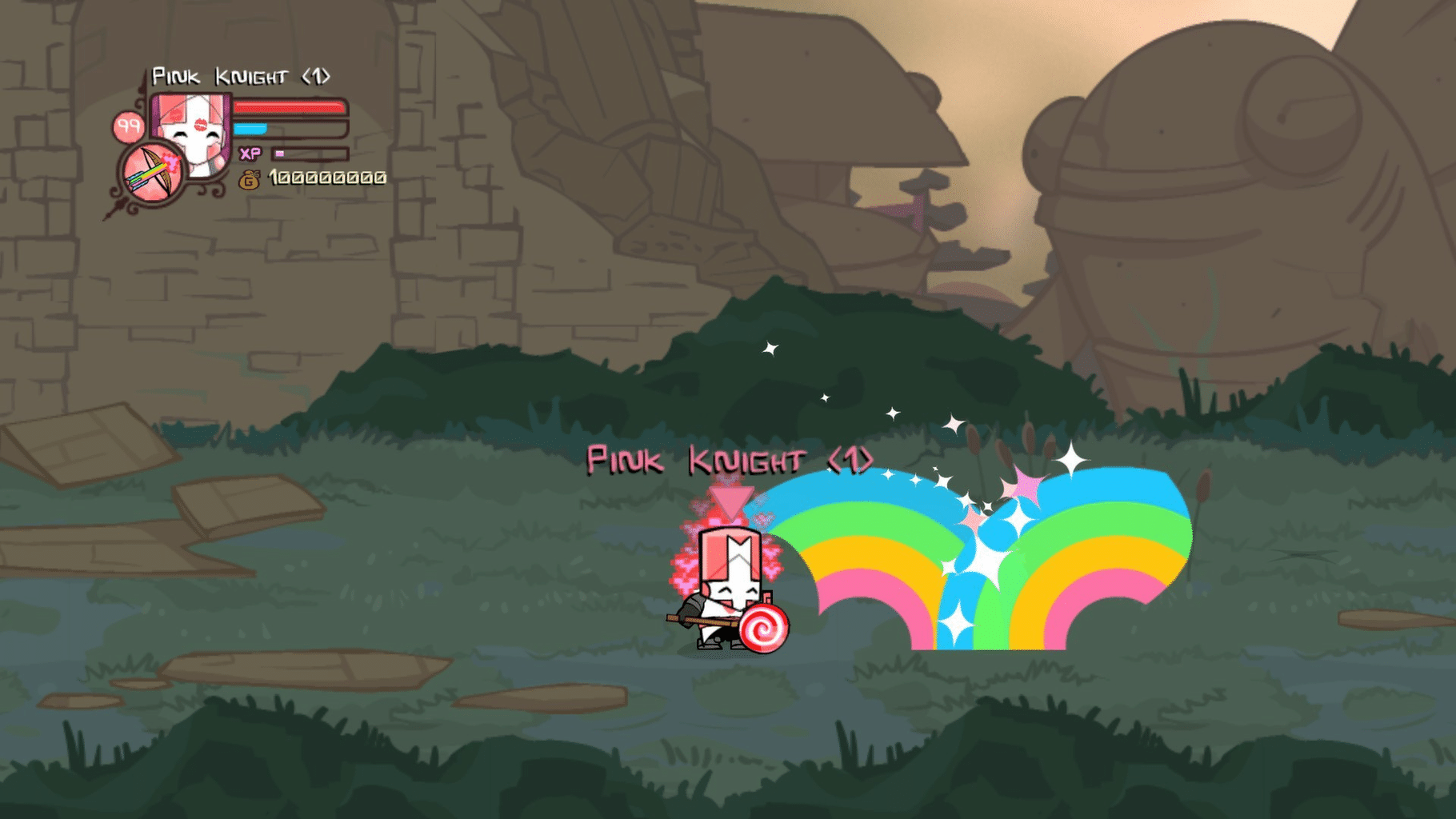 Castle Crashers: Pink Knight Pack screenshot