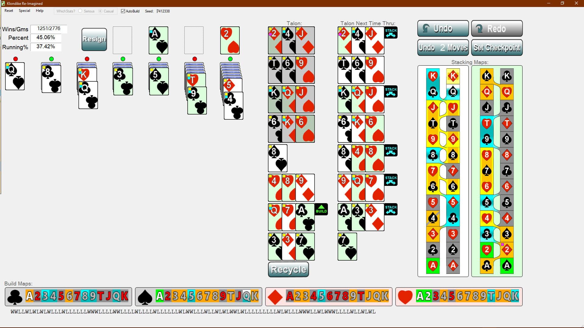 Klondike Re-Imagined - Screenshot