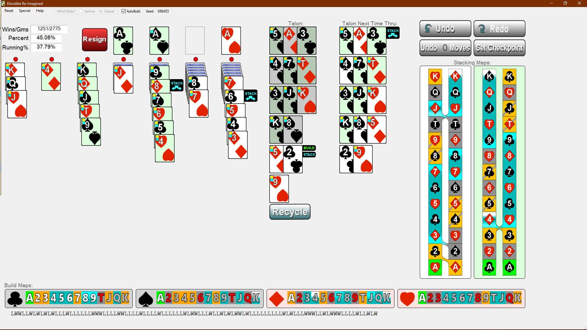 Klondike Re-Imagined - Screenshot