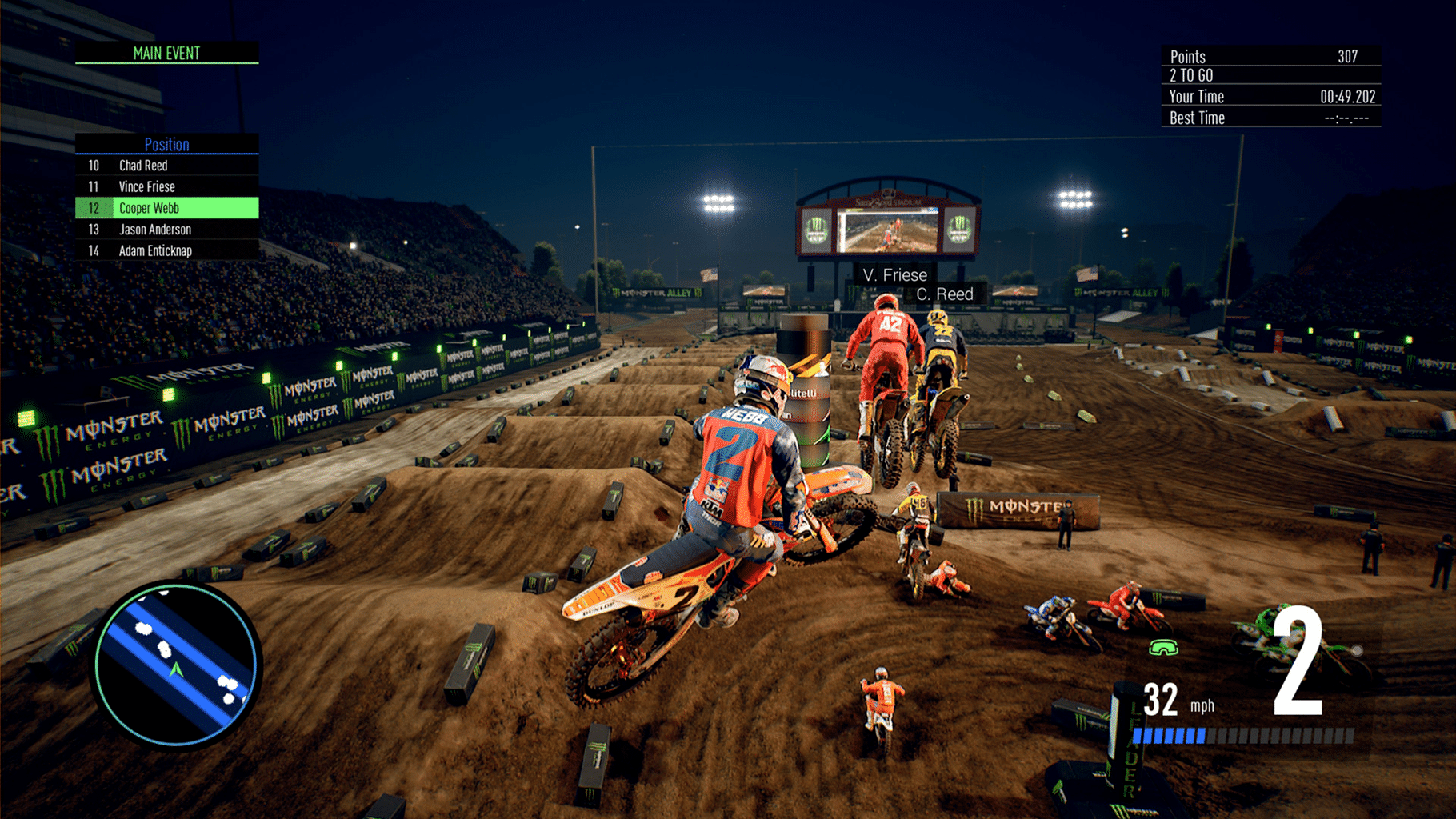 Monster Energy Supercross: The Official Videogame 3 - Monster Energy Cup screenshot