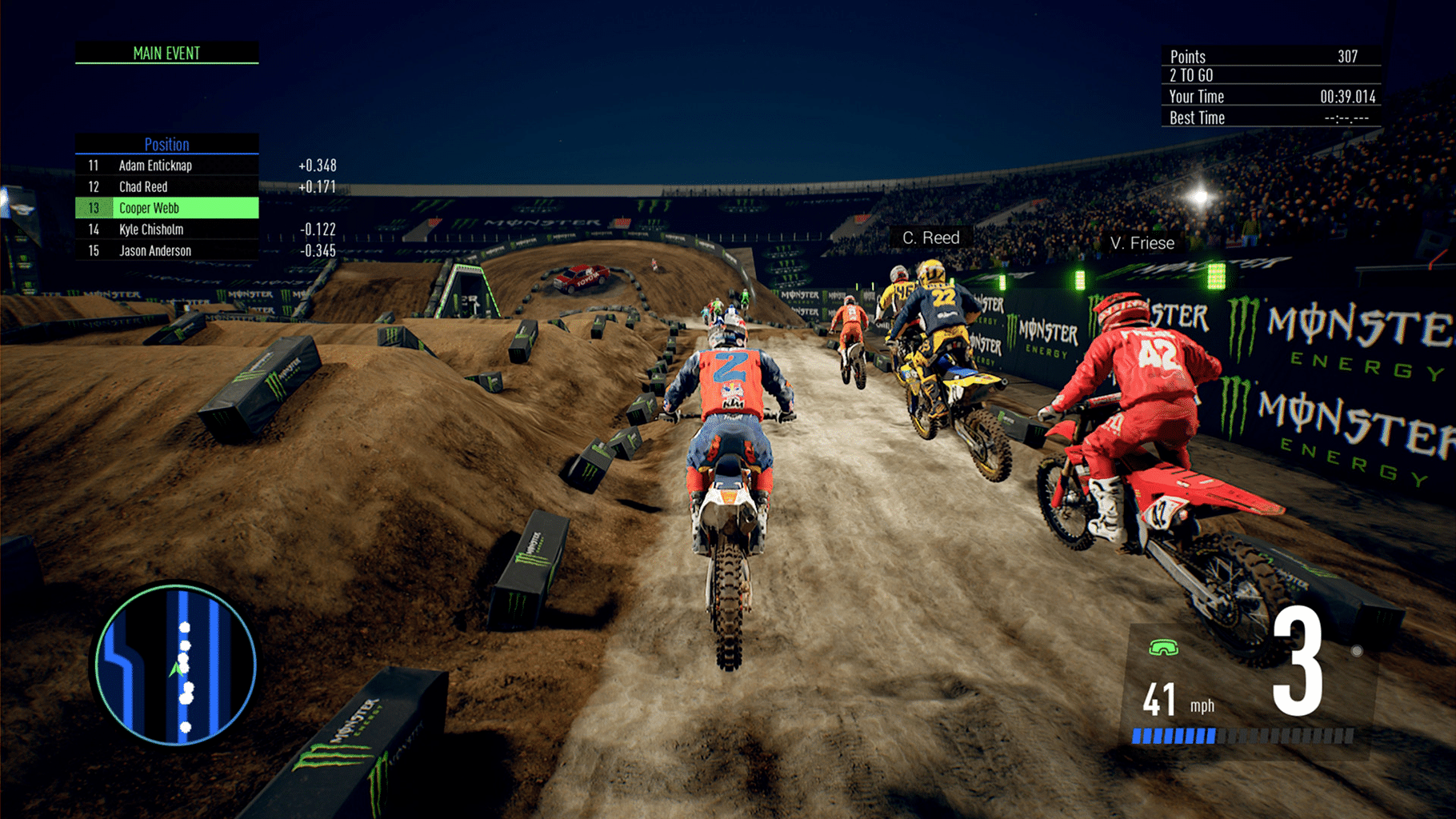 Monster Energy Supercross: The Official Videogame 3 - Monster Energy Cup screenshot