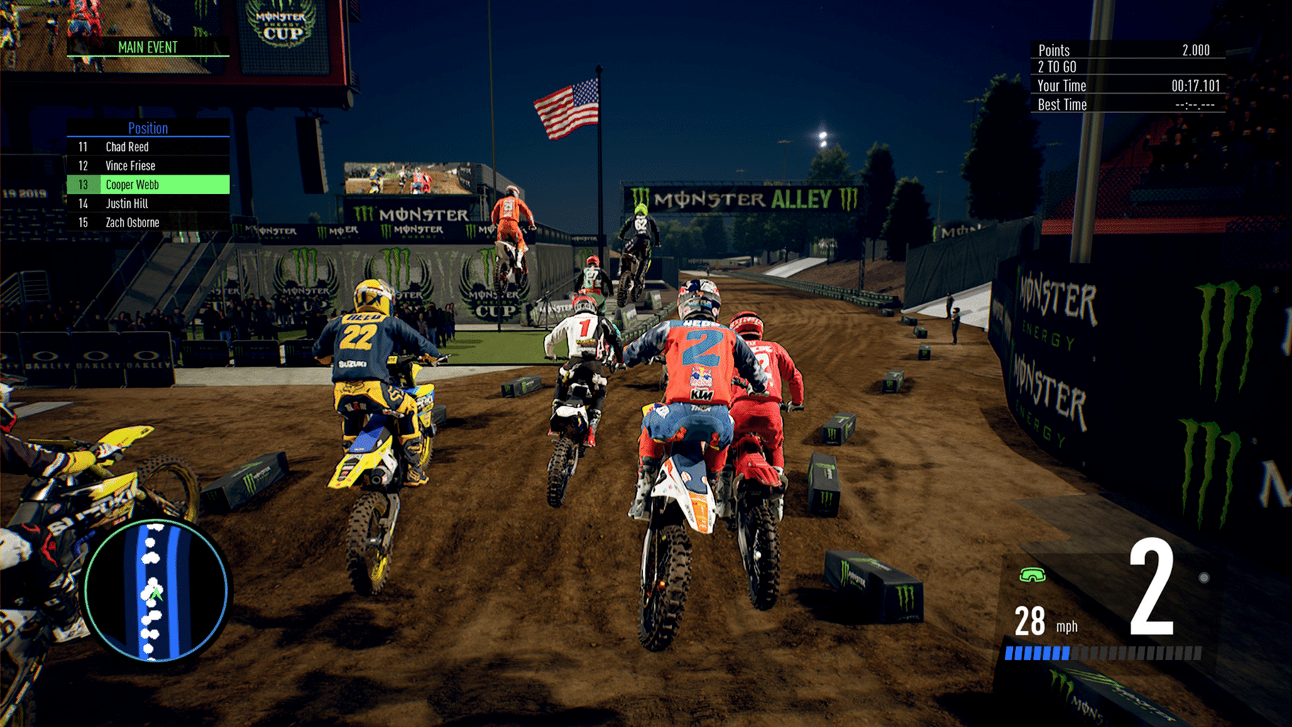 Monster Energy Supercross: The Official Videogame 3 - Monster Energy Cup screenshot