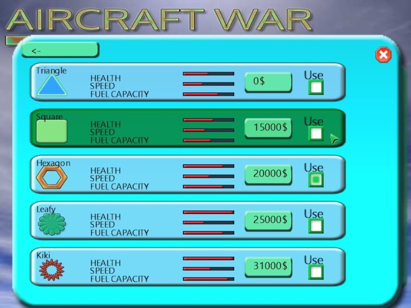Aircraft War: Shape Wars - Screenshot