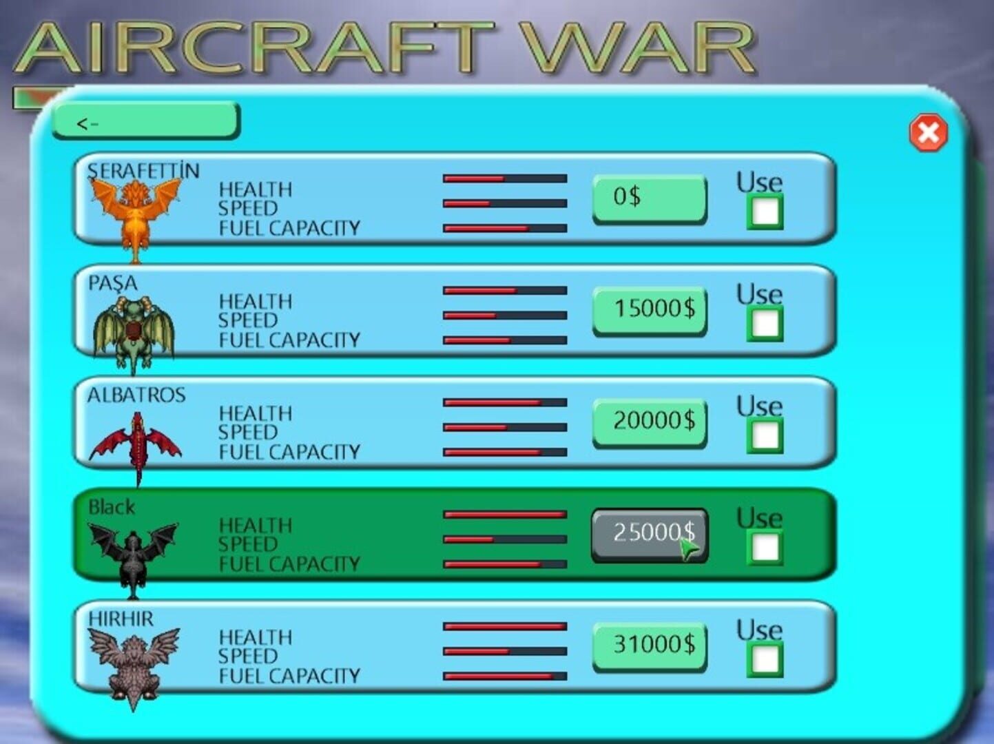 Aircraft War: Dragon Wars - Screenshot