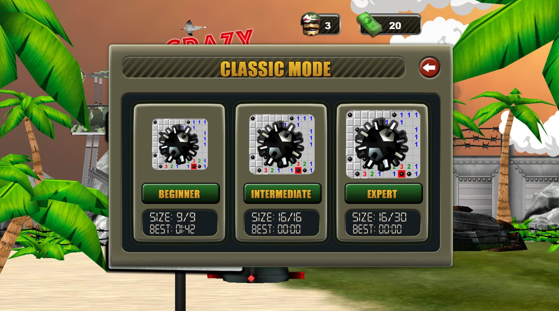 Crazy Sapper 3D: Classic Mode - Screenshot