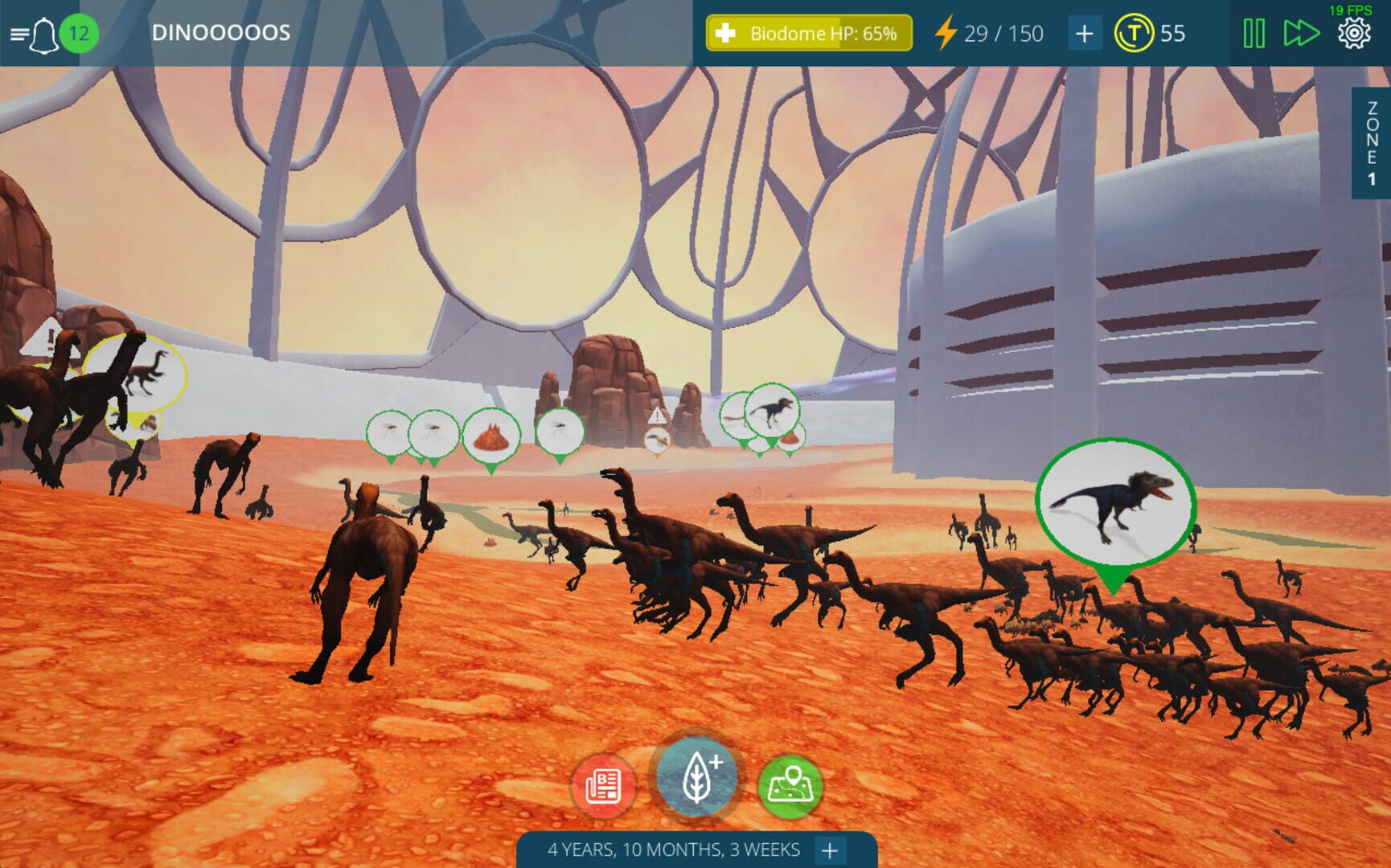 Tyto Ecology: Cretaceous Mongolia - Screenshot