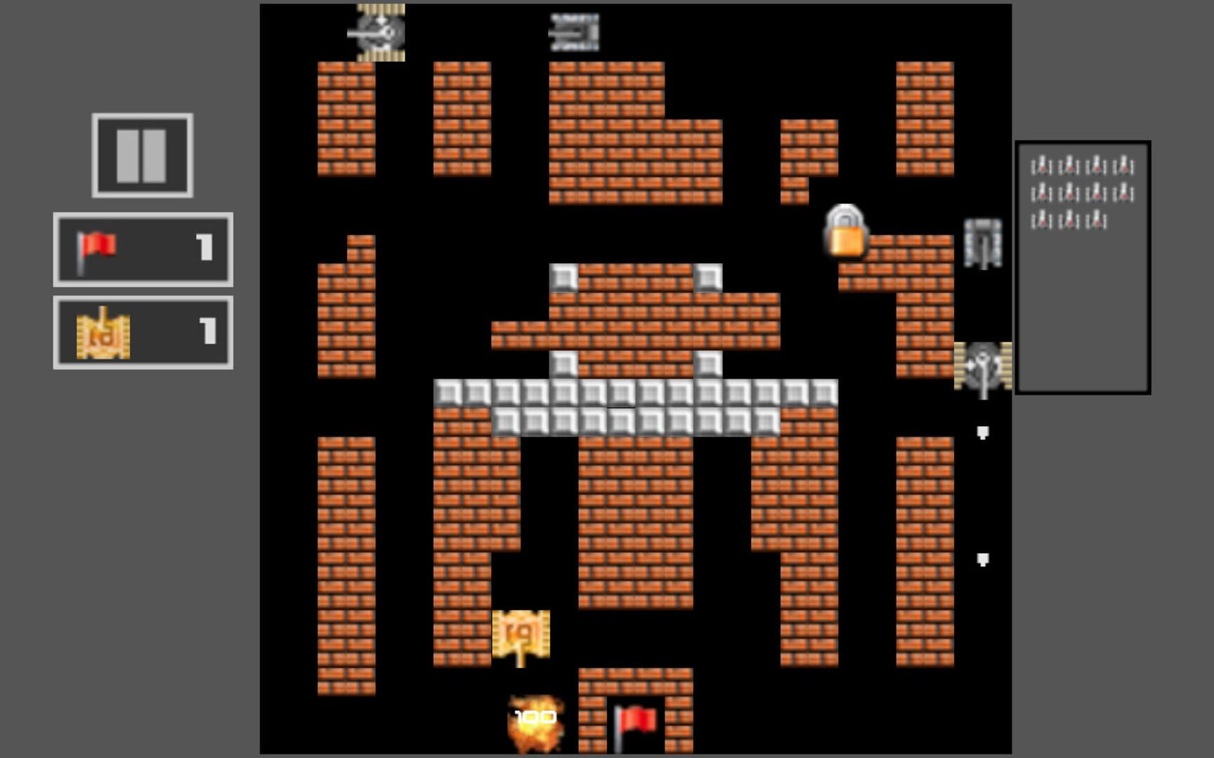 Tank Shoot 2D: Battle to save City Flag - Screenshot