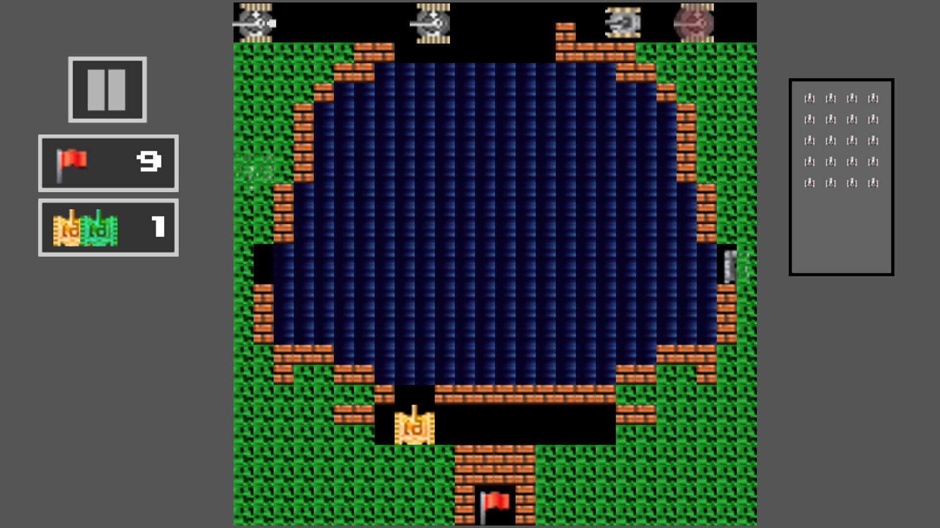 Tank Shoot 2D: Battle to save City Flag - Screenshot