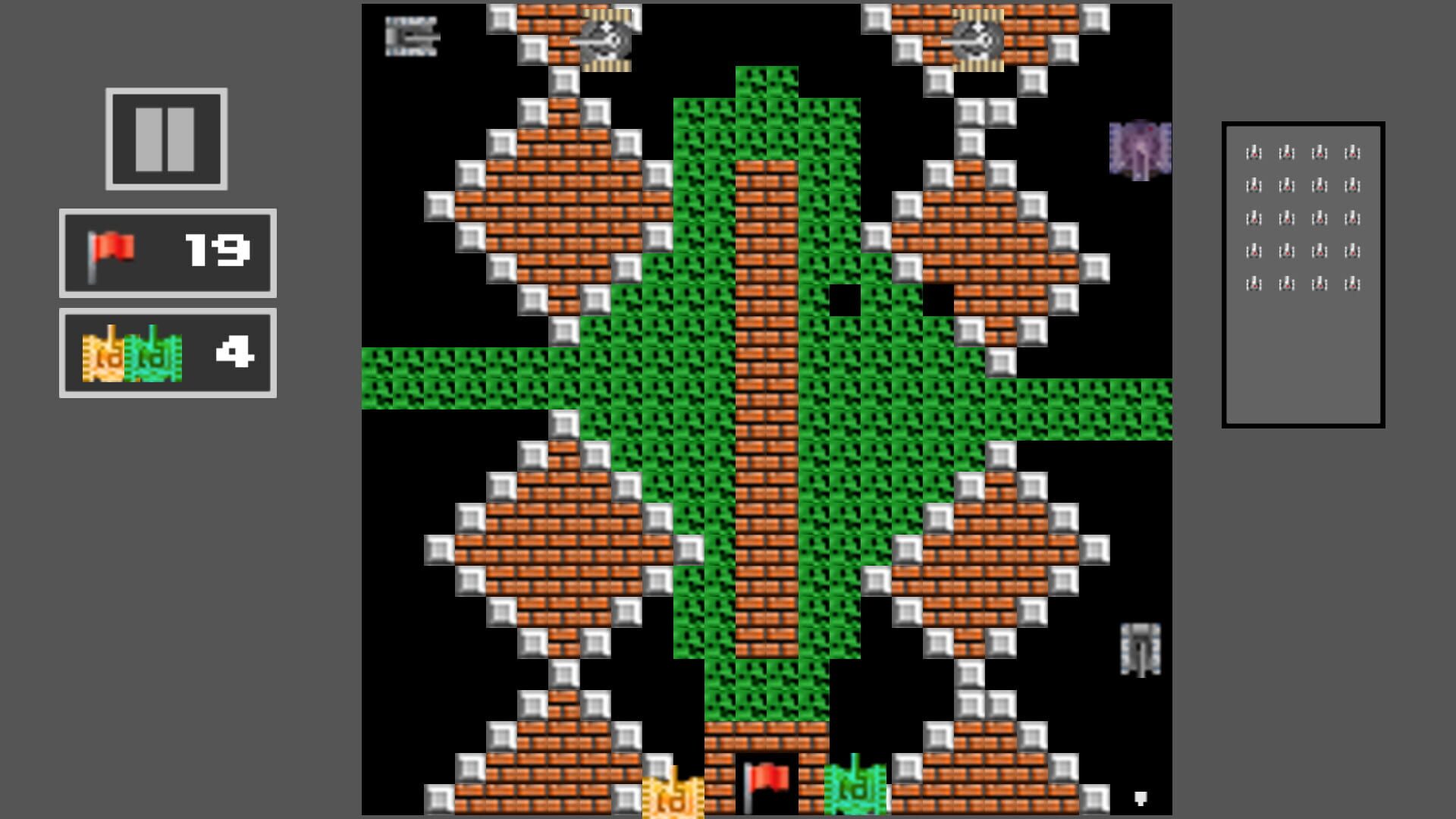 Tank Shoot 2D: Battle to save City Flag - Screenshot