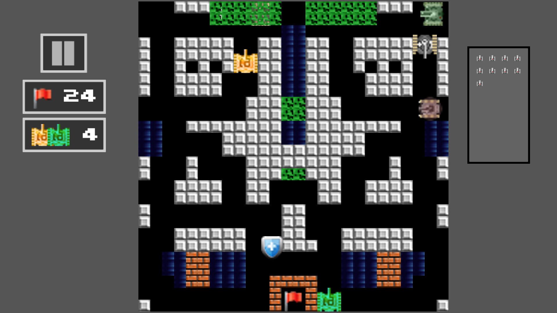 Tank Shoot 2D: Battle to save City Flag - Screenshot