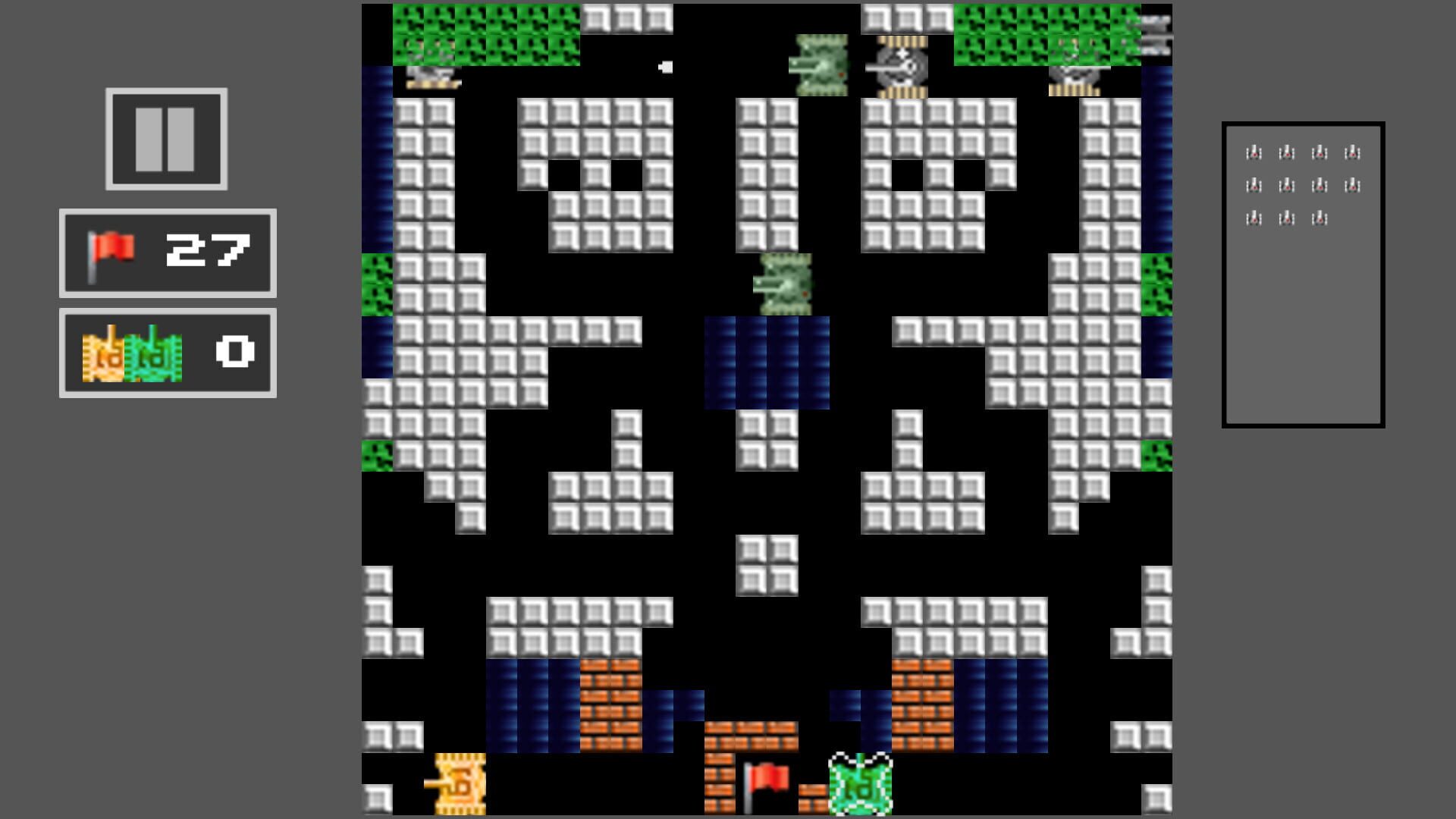 Tank Shoot 2D: Battle to save City Flag - Screenshot