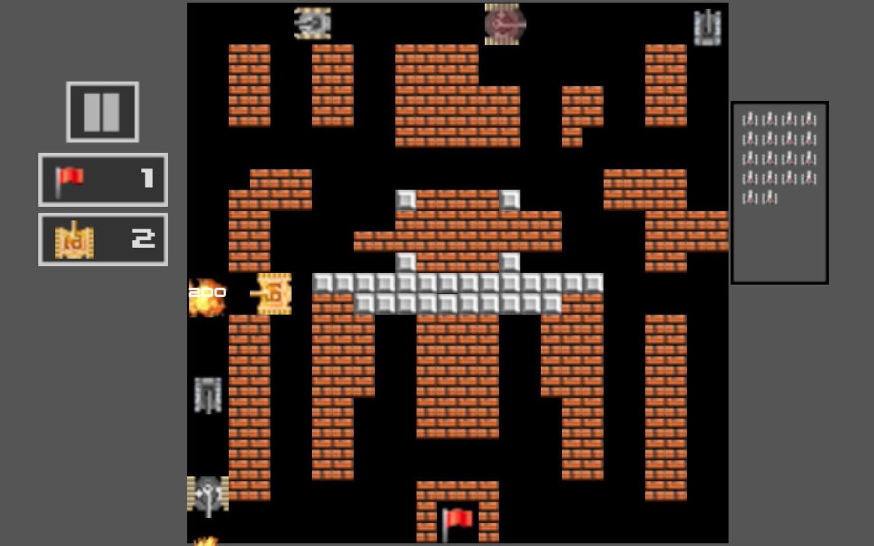 Tank Shoot 2D: Battle to save City Flag - Screenshot