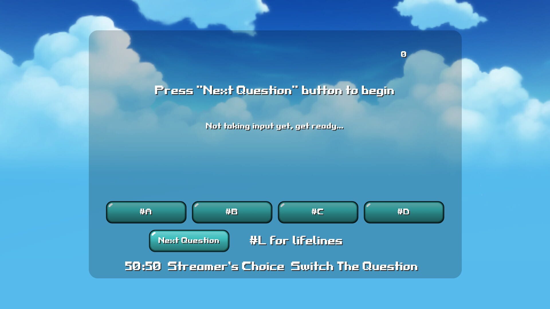Chat Millions: Stream Quiz Game - Screenshot