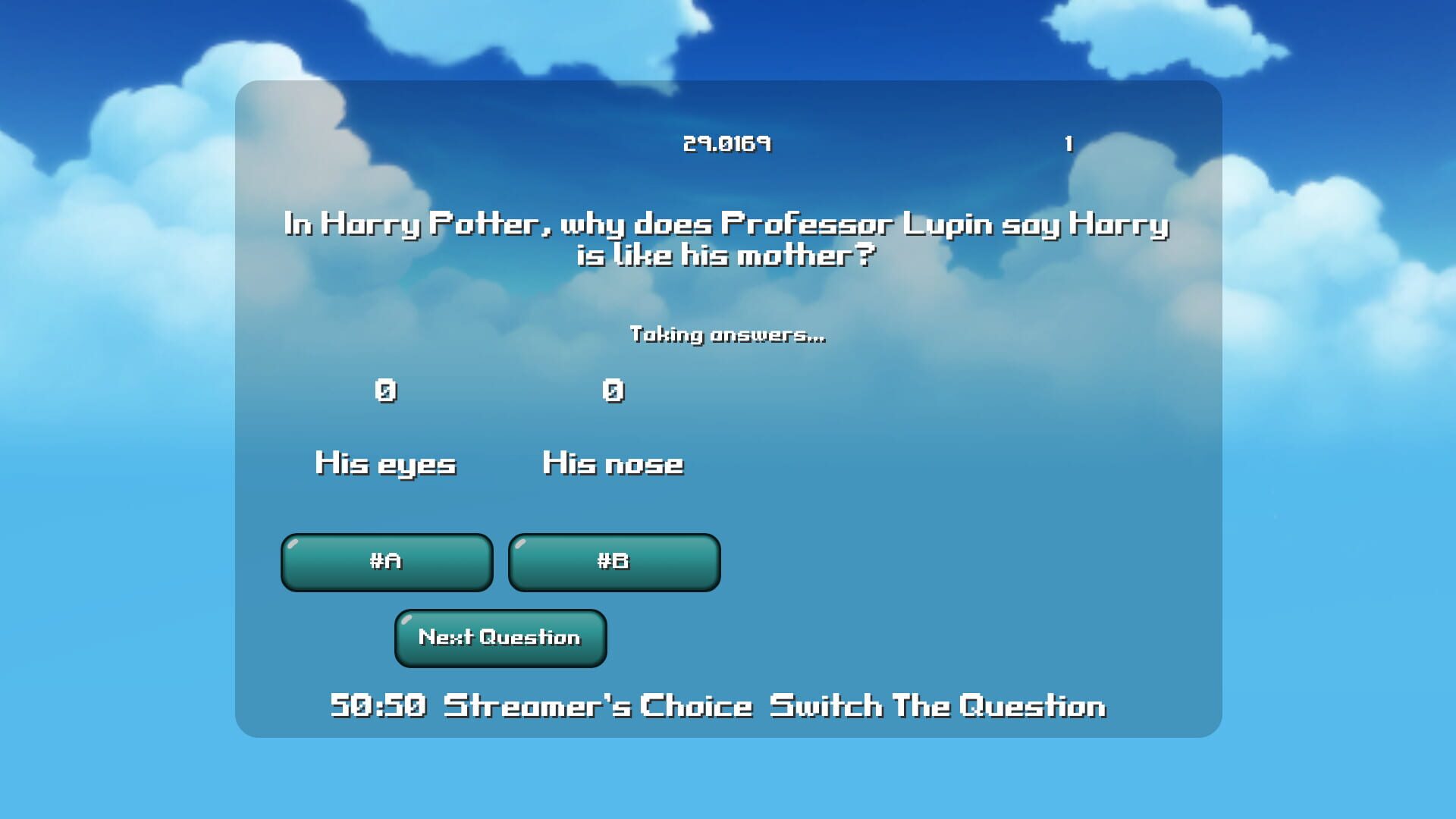 Chat Millions: Stream Quiz Game - Screenshot