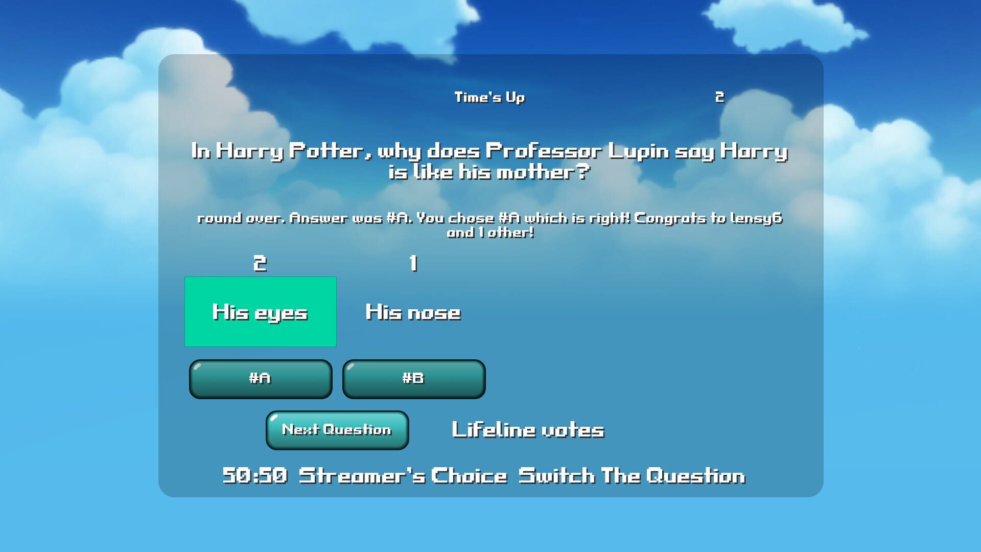 Chat Millions: Stream Quiz Game - Screenshot