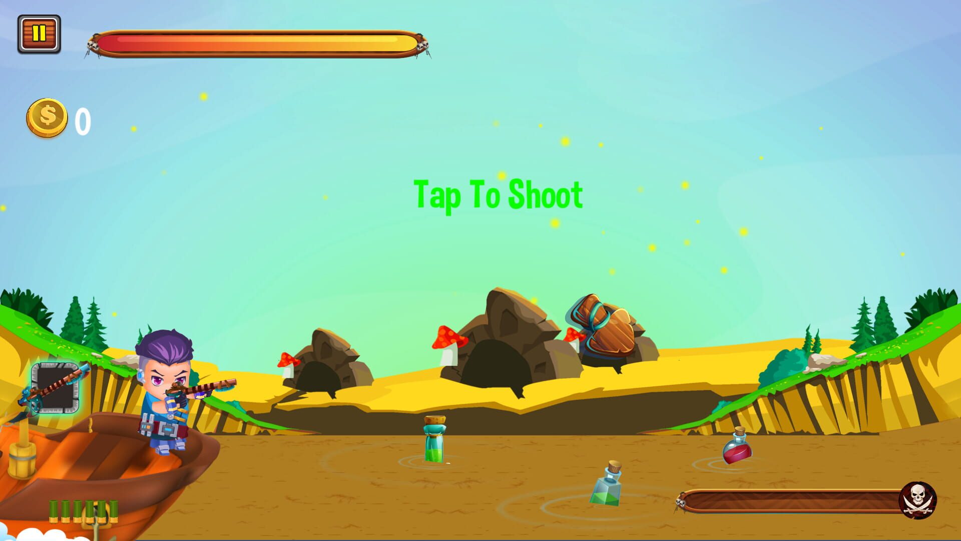 Captain vs. Sky Pirates: Forest - Screenshot