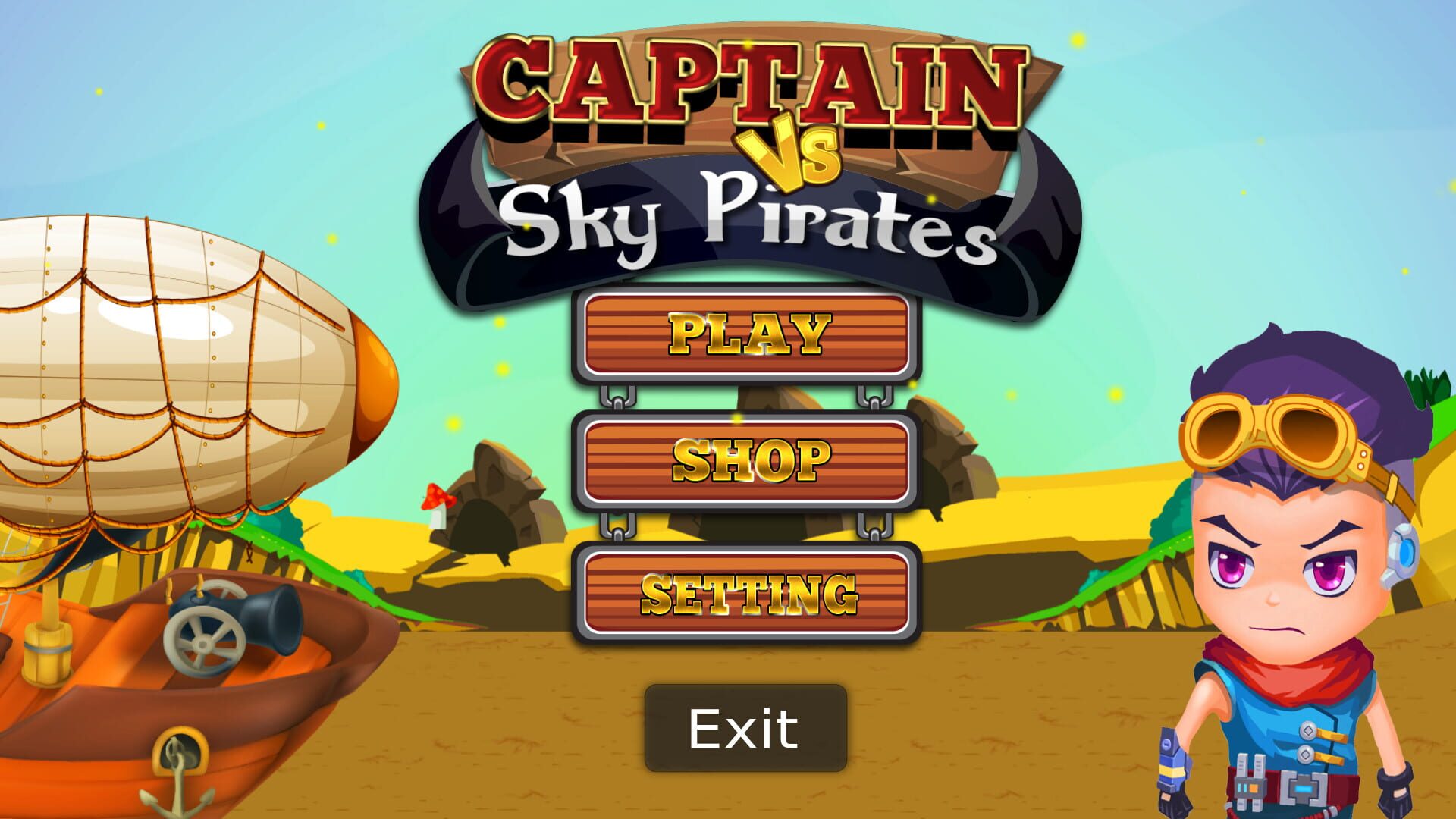 Captain vs. Sky Pirates: Forest - Screenshot