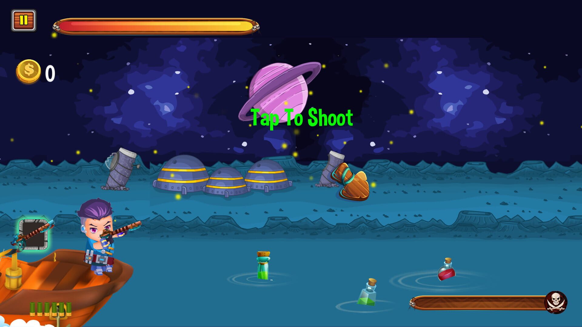 Captain vs. Sky Pirates: Moon Base - Screenshot