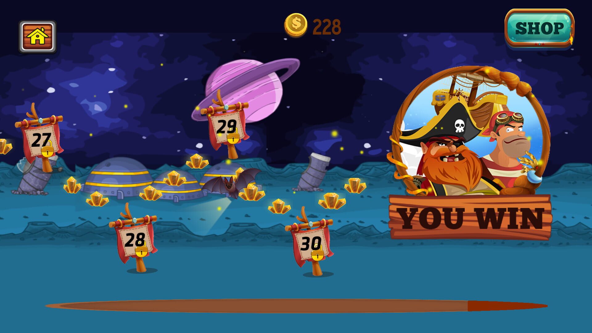 Captain vs. Sky Pirates: Moon Base - Screenshot