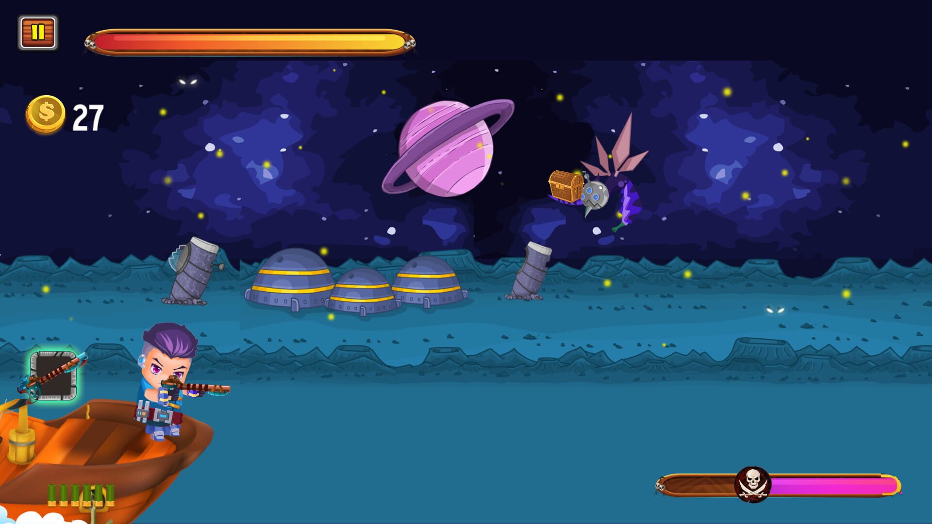 Captain vs. Sky Pirates: Moon Base - Screenshot