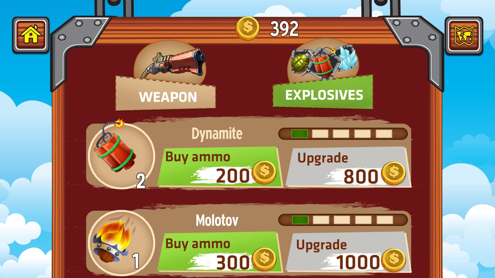 Captain vs. Sky Pirates: Evil Village - Screenshot