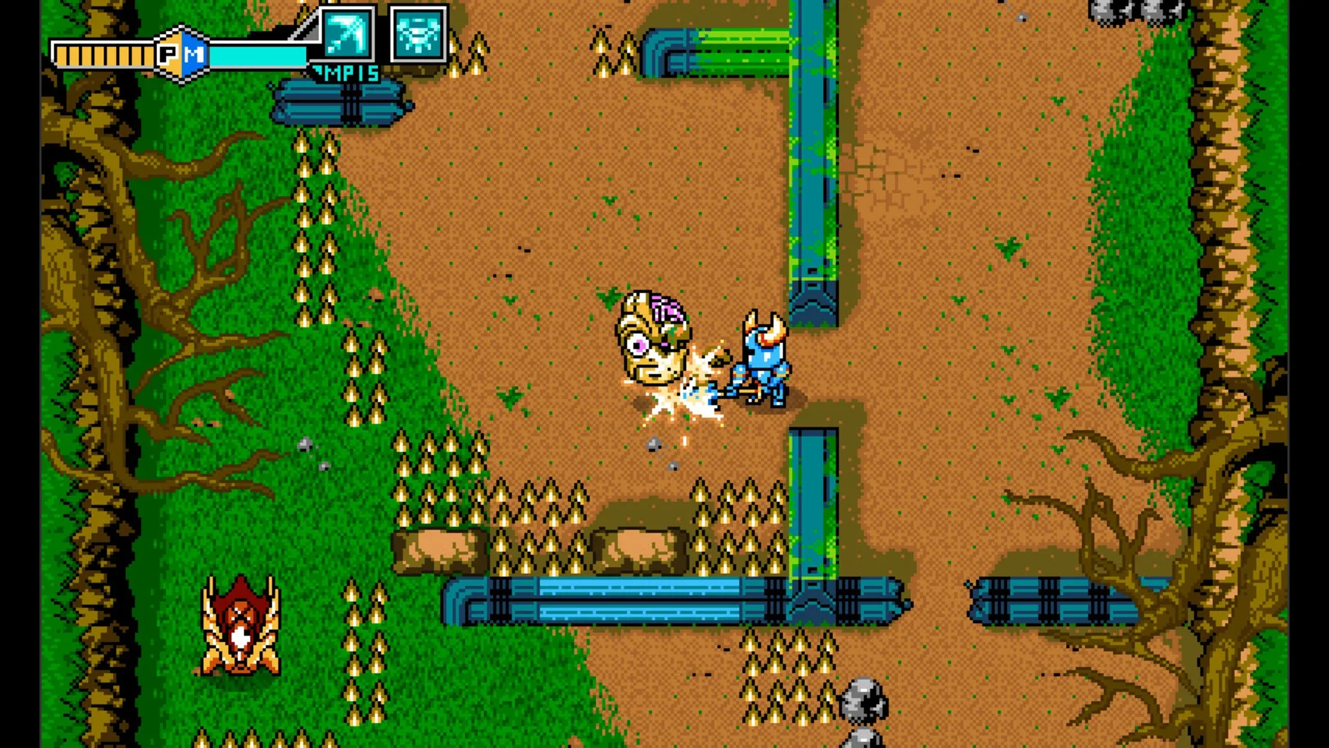 Captura de pantalla - Blaster Master Zero: EX Character - Shovel Knight