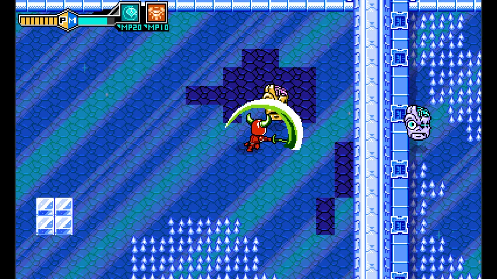 Captura de pantalla - Blaster Master Zero: EX Character - Shovel Knight