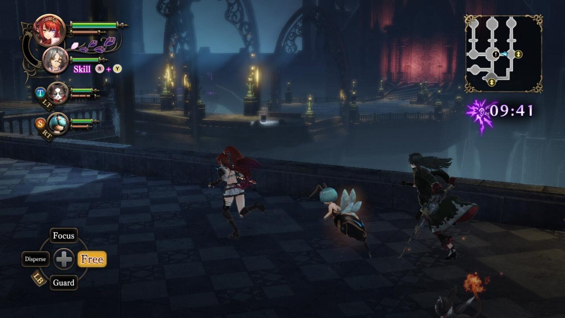 Captura de pantalla - Nights of Azure 2: Bride of the New Moon - Side Story: Time Drifts Through the Moonlit Night