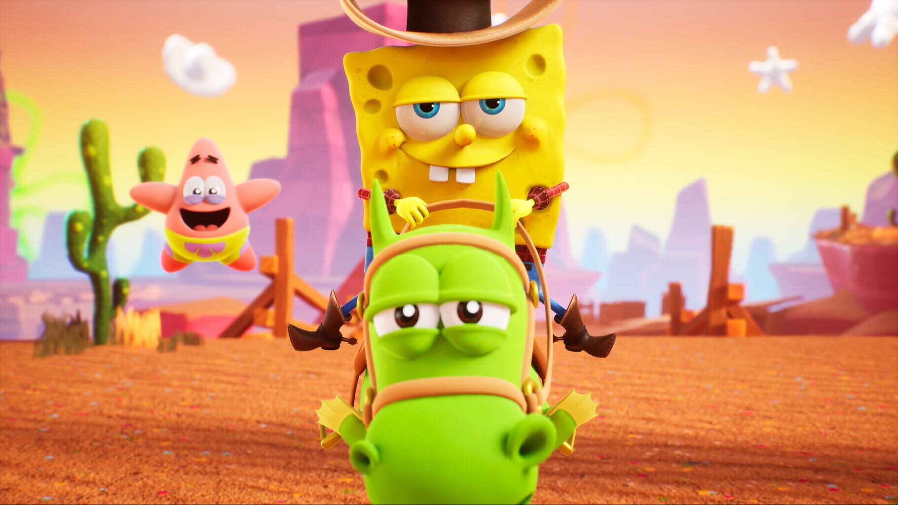 Captura de pantalla - SpongeBob SquarePants: The Cosmic Shake