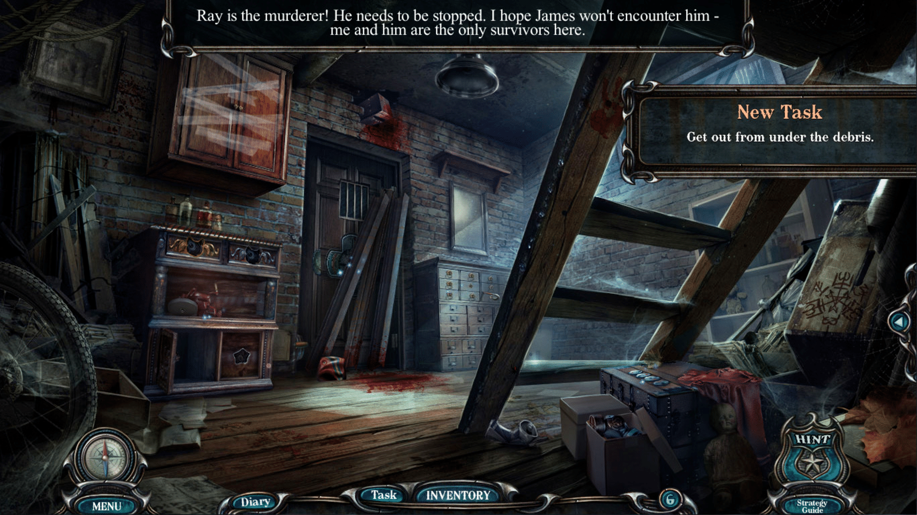 Haunted Hotel: The Axiom Butcher - Collector's Edition screenshot