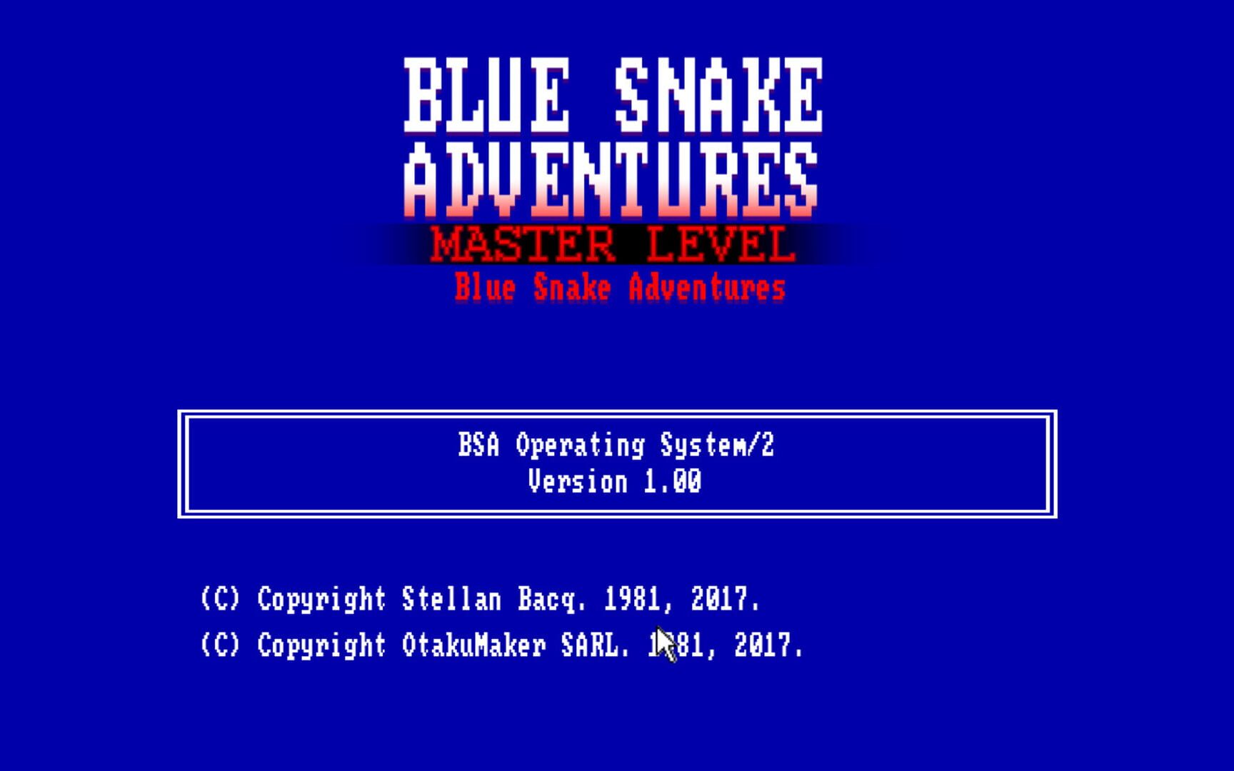 Blue Snake Adventures: Master Level - Screenshot