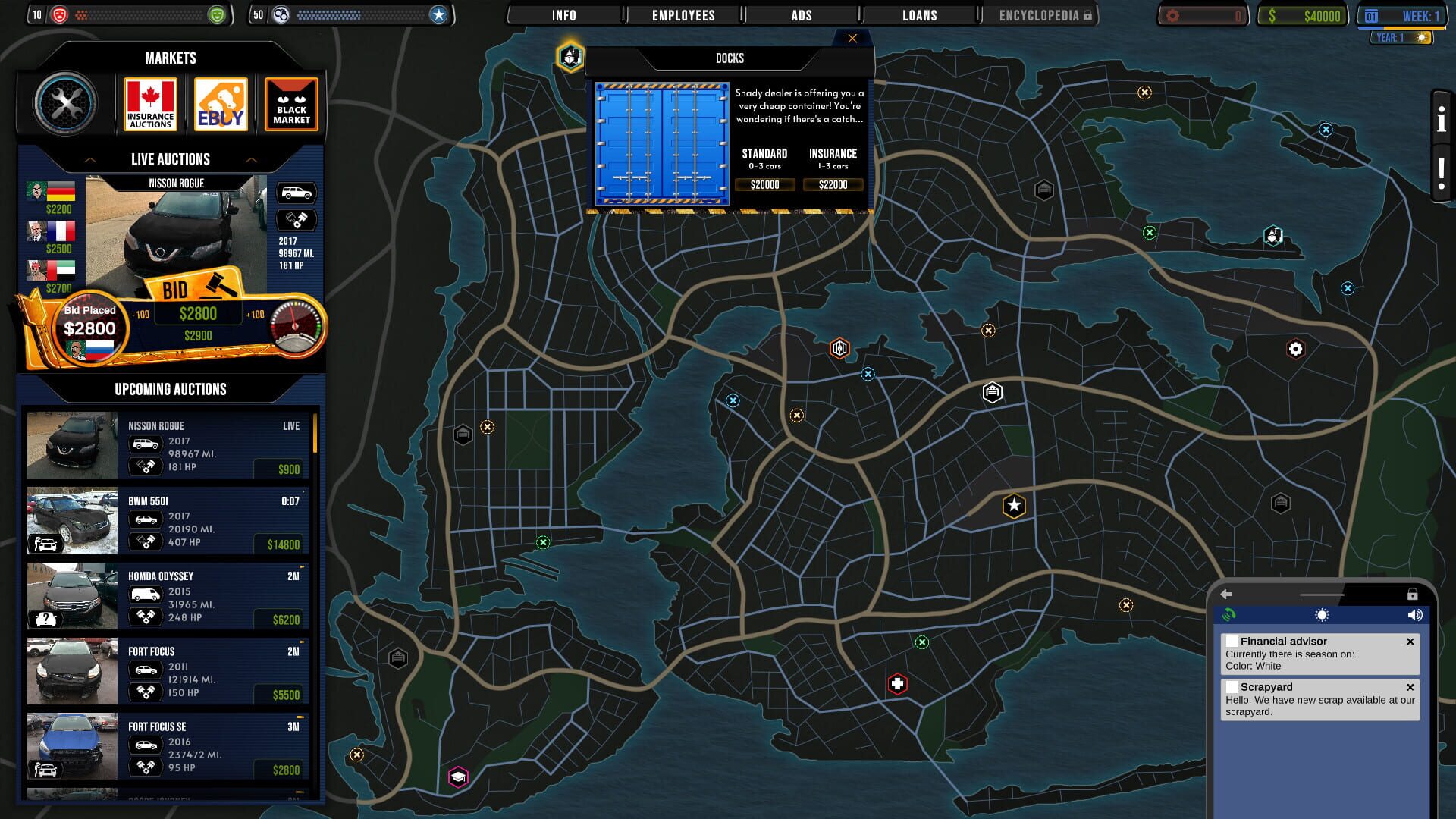 Car Trader Simulator: Welcome to the Business - Screenshot