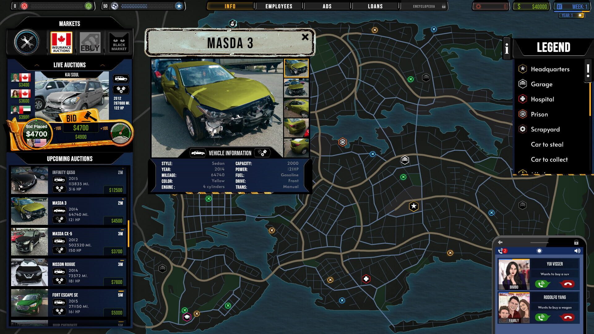Car Trader Simulator: Welcome to the Business - Screenshot