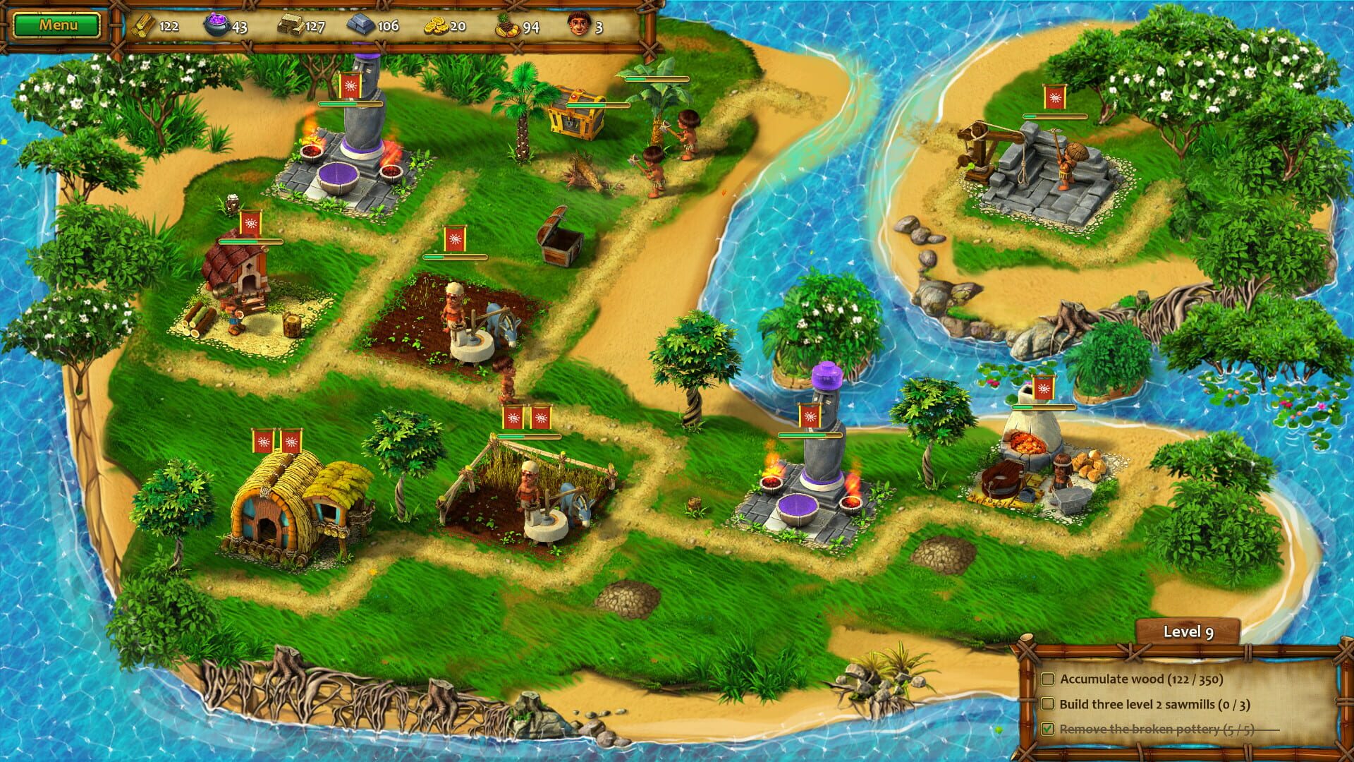 Moai 7: Mystery Coast - Screenshot