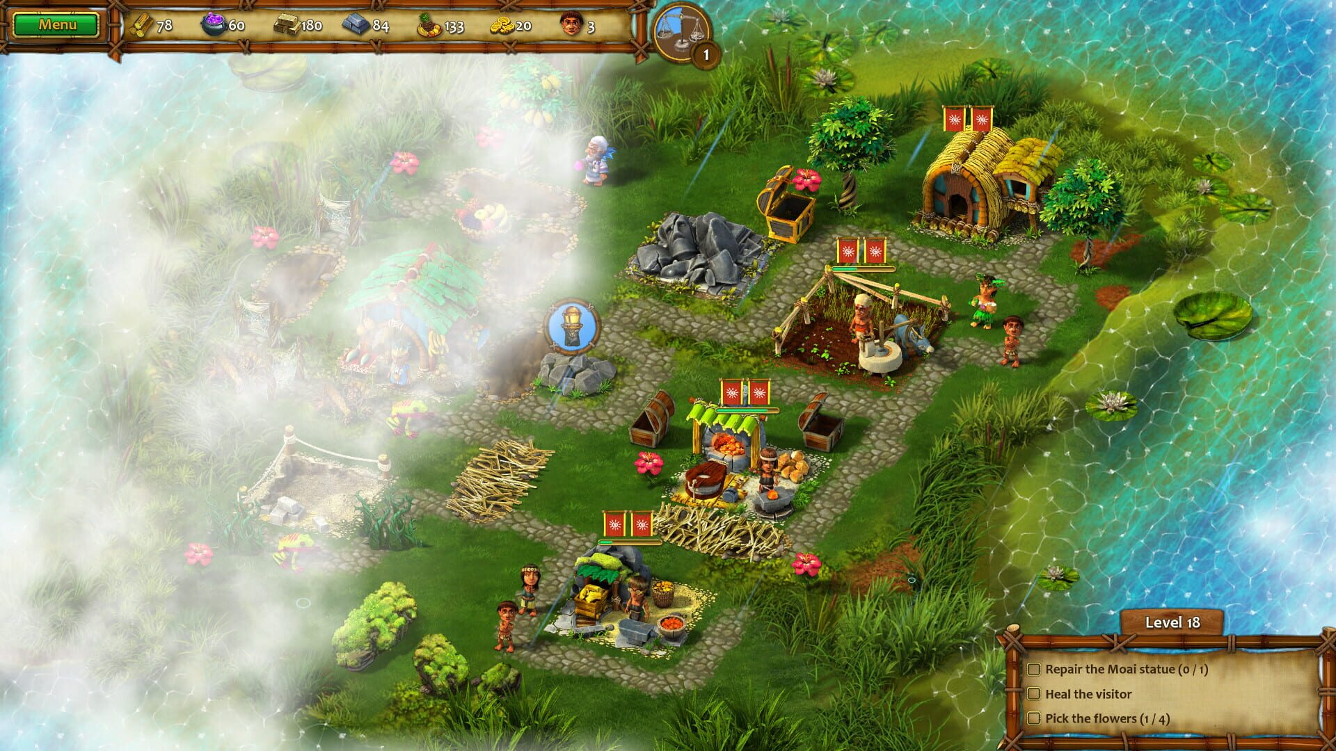 Moai 7: Mystery Coast - Screenshot